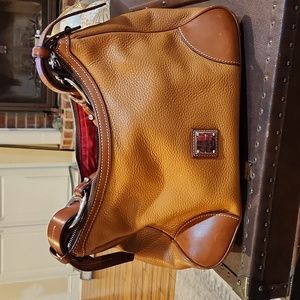 Dooney & Bourke Harrison Leather Hobo caramel